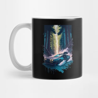 Summer Art DMC DeLorean Mug